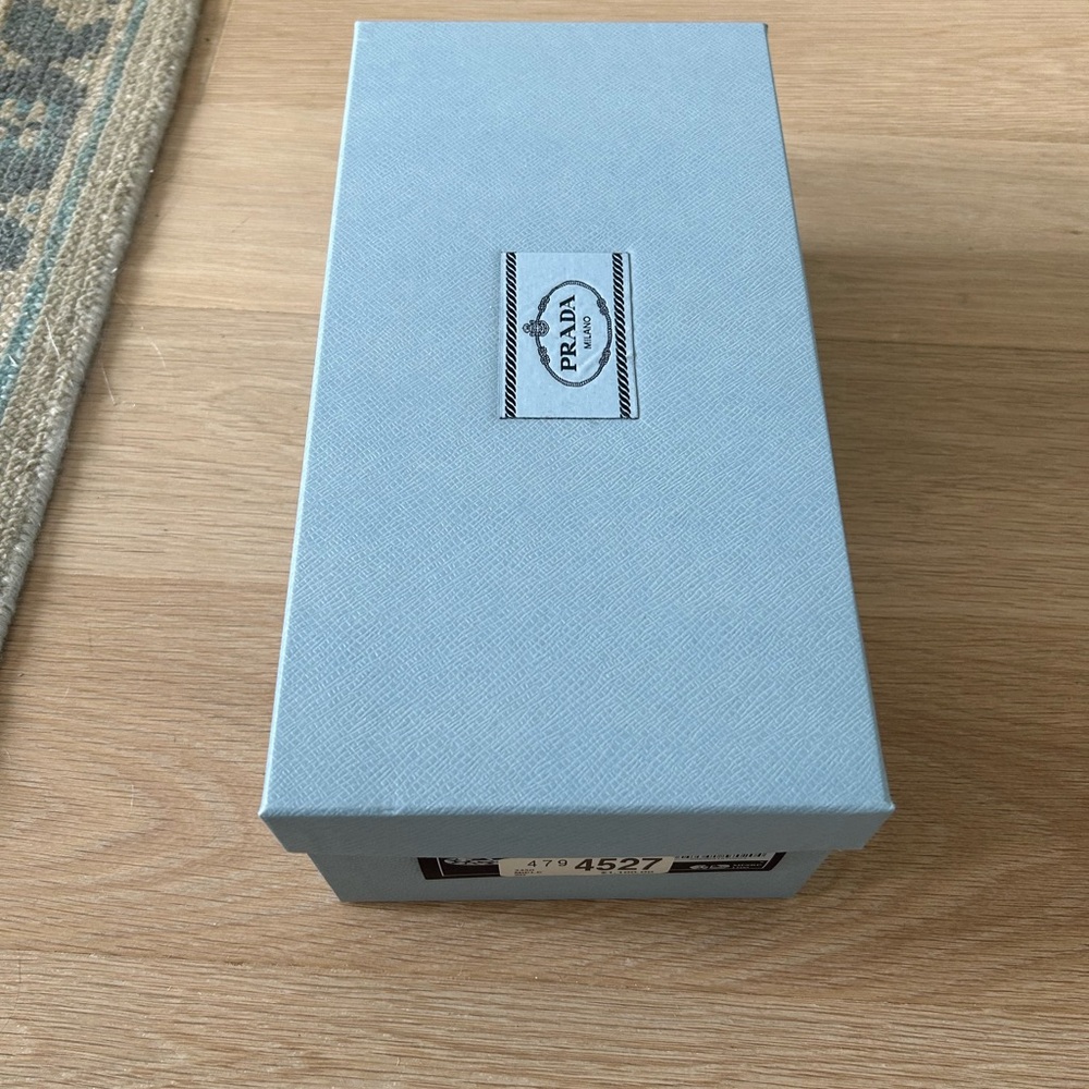 Prada Blue Shoe Box